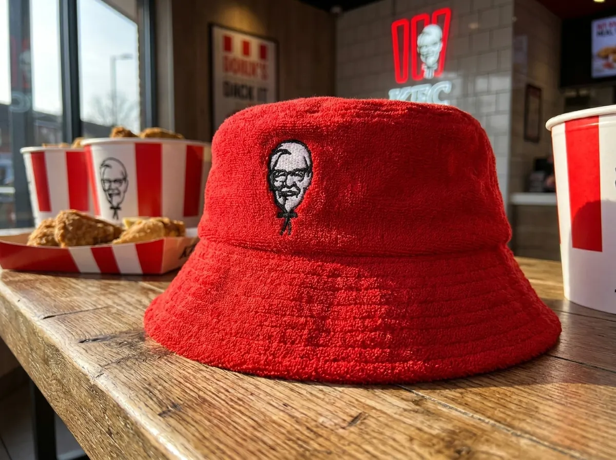 Branded bucket hats
