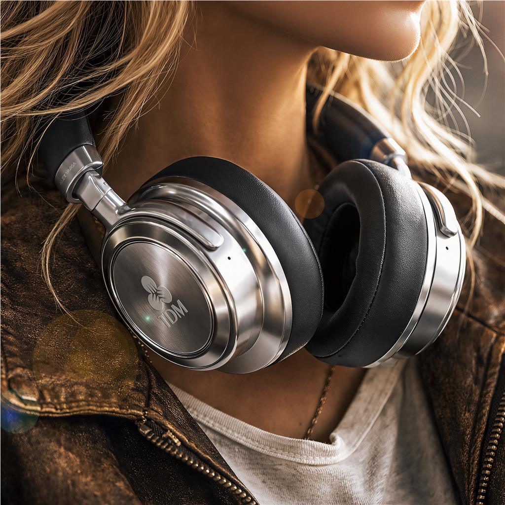 Branded headphones