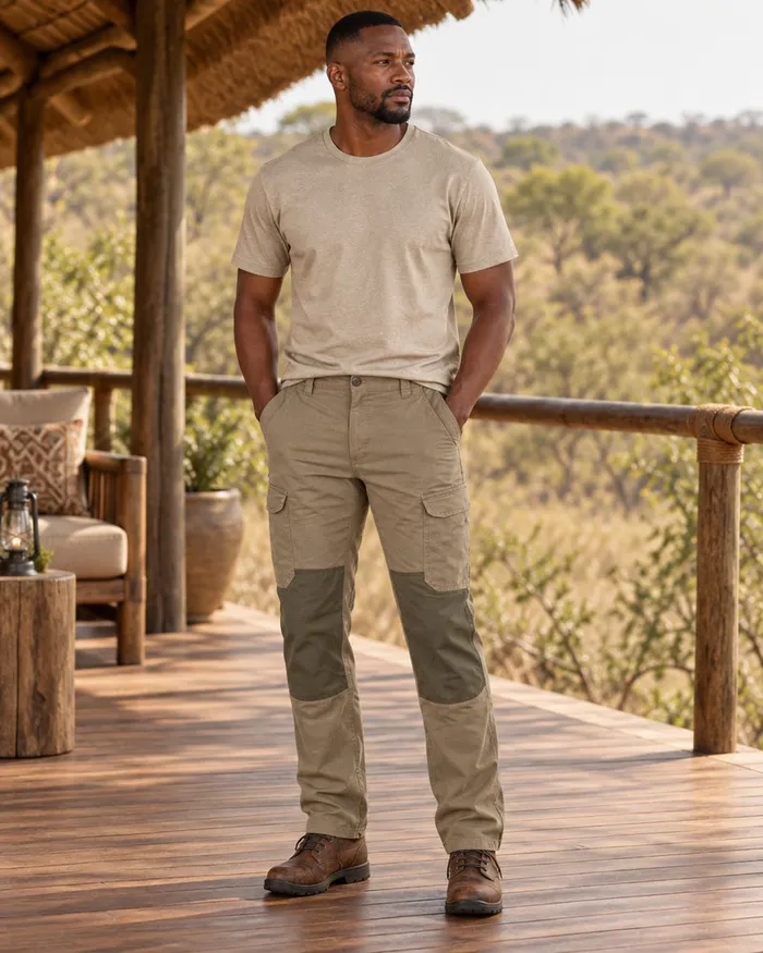 Salonga Two Tone Cargo Trouser