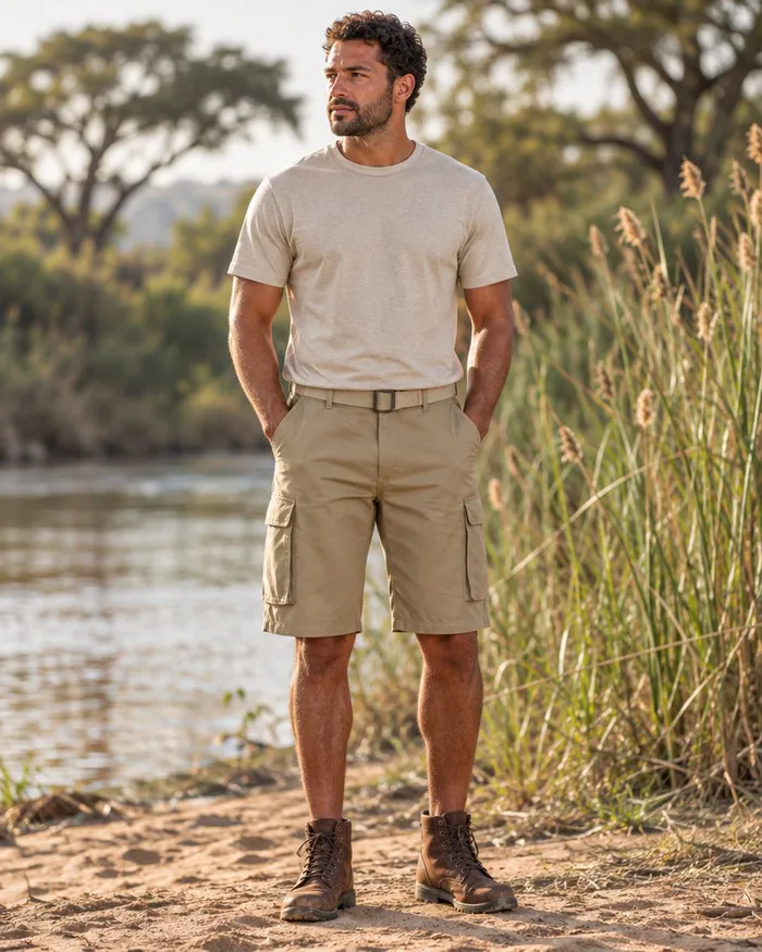 Mens Highlands Cargo Shorts