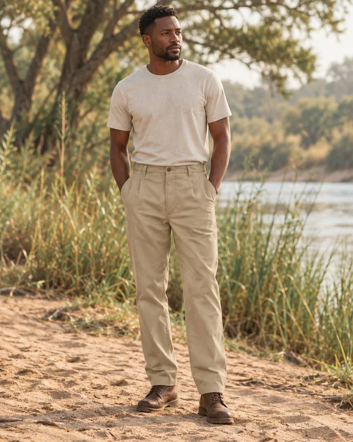 Poly Cotton Chino