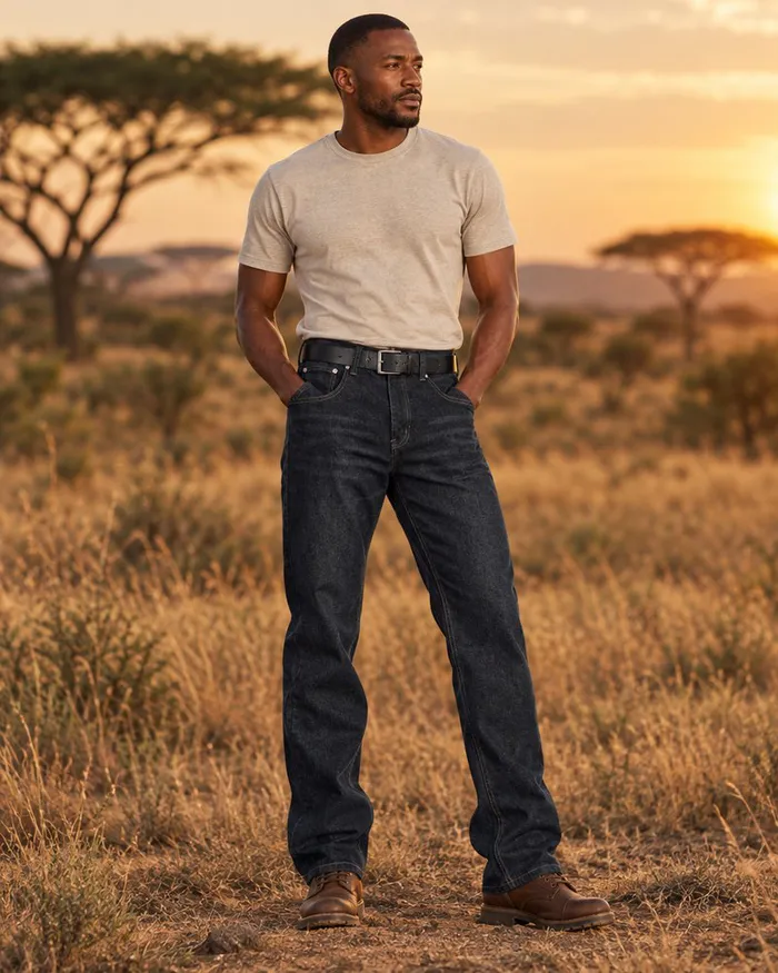 Retro Jean Mens