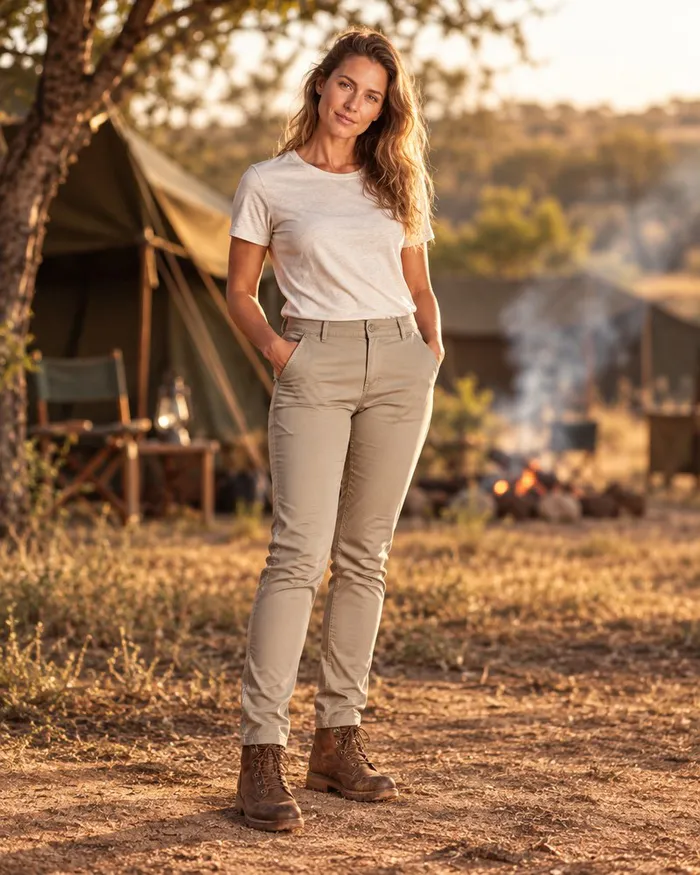 Ladies Superb Stretch Chino Pants