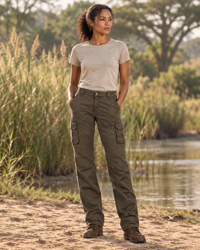 Heritage Cargo Trousers Ladies