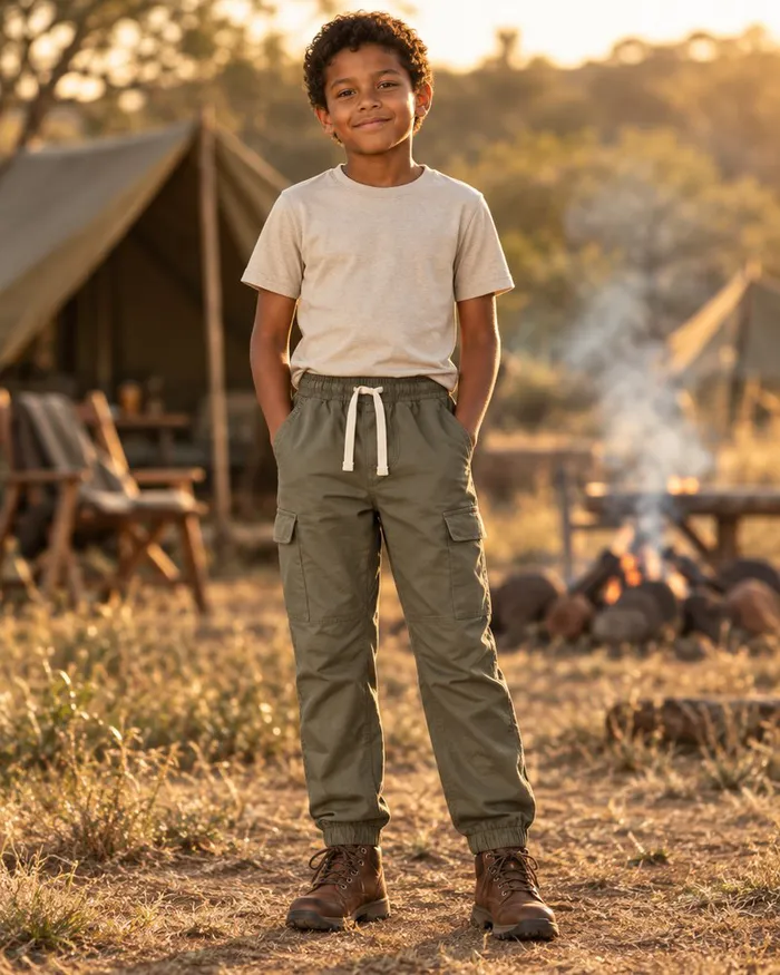 Springhaas Kids Cargo Trousers