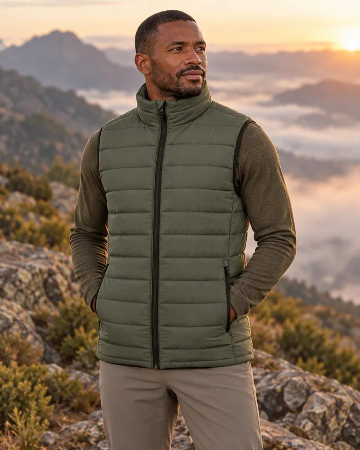 Bwindi Sleeveless Ripstop Puffer
