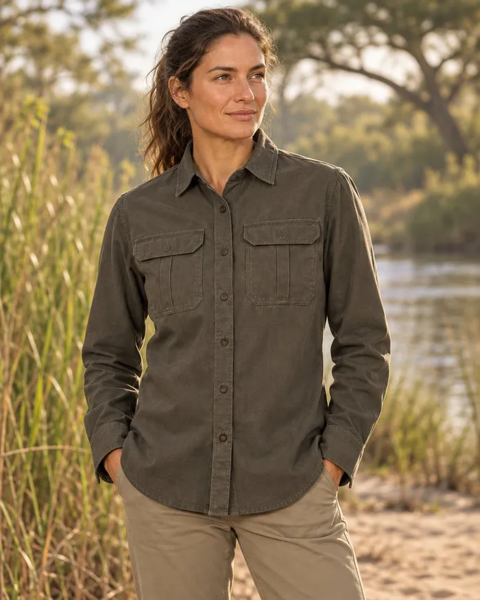 Heritage Double Pocket Shacket