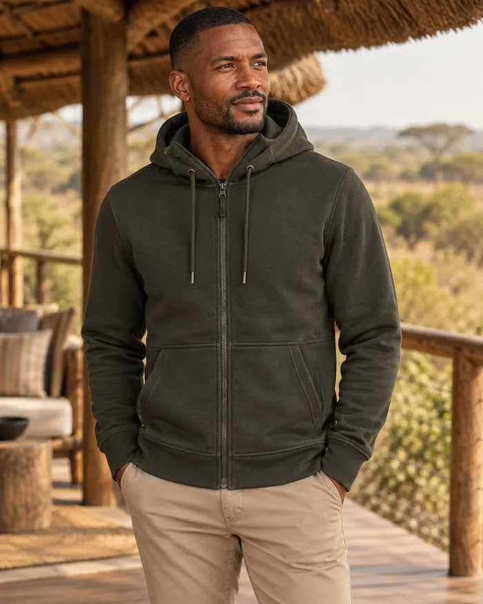 Mens Rift Hooded Sweater