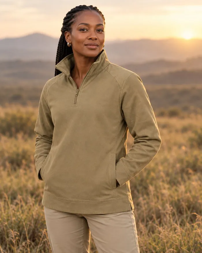 Khutse Unisex Canvas Sweatshirt