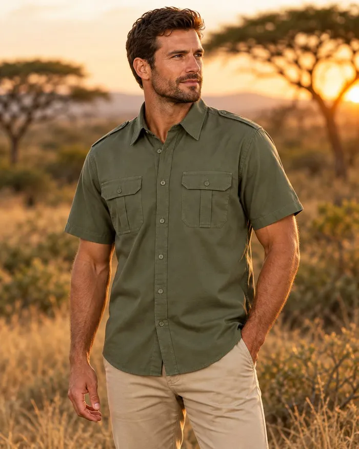 Hwange S/S Bush Shirt