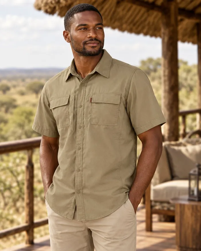 Katima Vented S/S Utility Shirt
