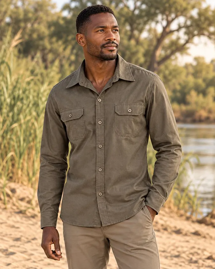 Mens Long Sleeve Wildstone Shirt