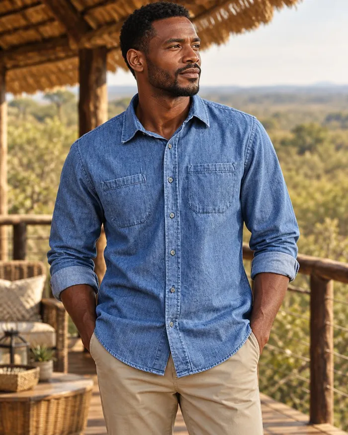 Mens Long Sleeve Eastwood Shirt