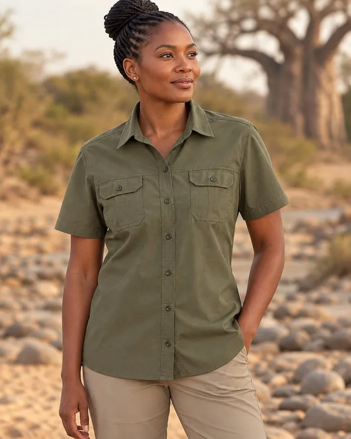 Ladies Short Sleeve Wildstone Shirt