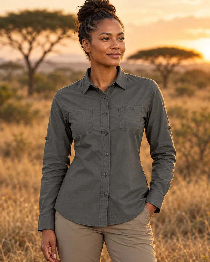Heritage Stretch Long Sleeve Shirt Ladies