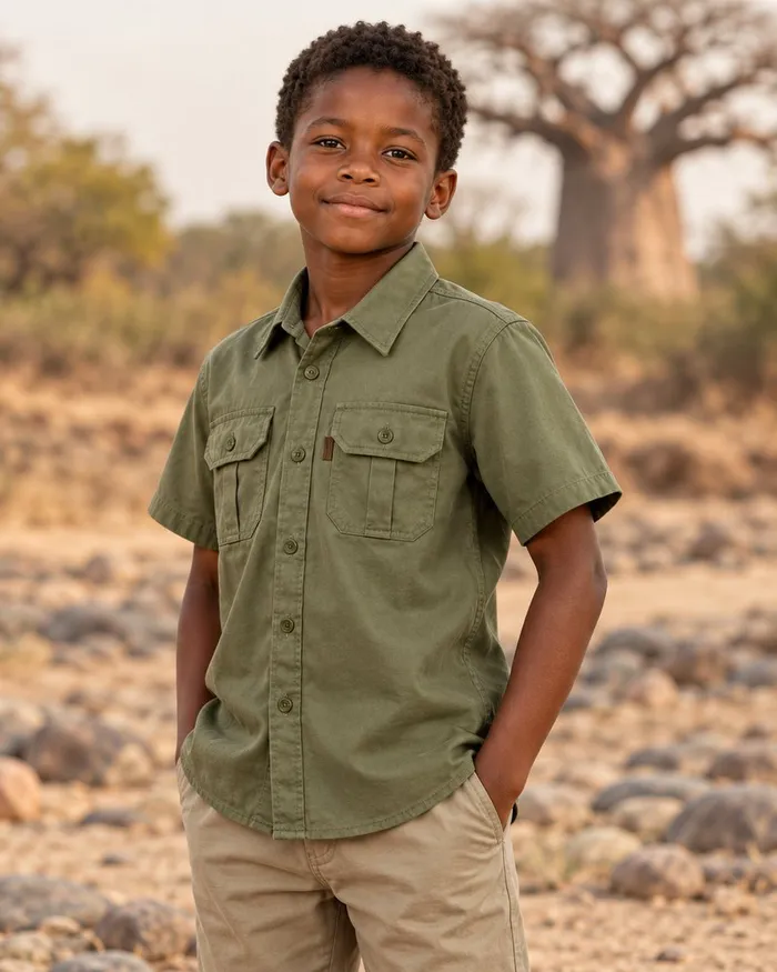 Dassie Kids Bush Shirt