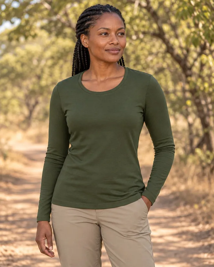 145g Long Sleeve T-Shirt Ladies