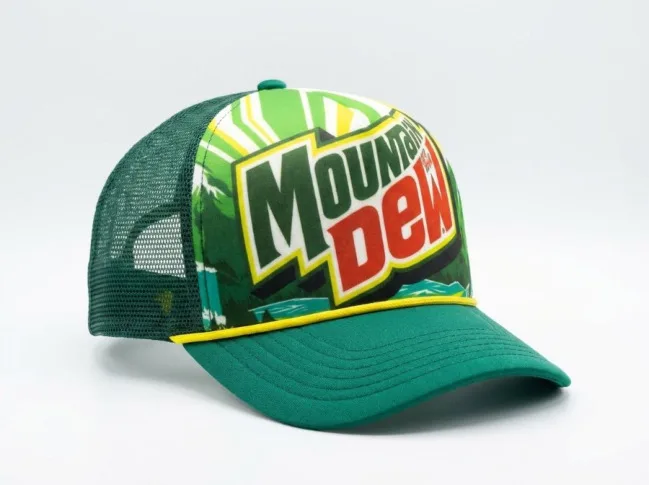Rope cap, raised lettering